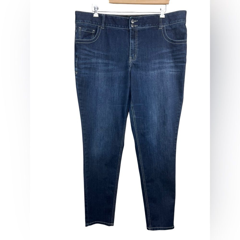Lane Bryant The Skinny Jeans with Tighter Tummy Technology Waistband Womens 20 L